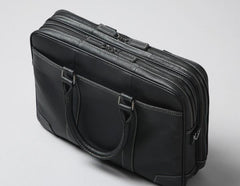 Handmade Leather Mens Cool Messenger Bag Work Bag Business Bag Briefcase Bag for men