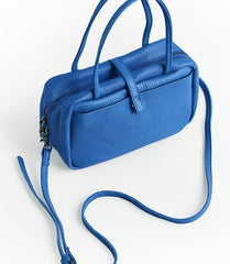 Handmade WOMENs LEATHER Box Handbag Shoulder Bag Handbag Purse FOR WOMEN