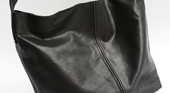 Vintage LEATHER WOMENs Large Bucket SHOULDER BAG Barrel Purse FOR WOMEN