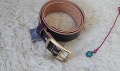 Handmade Vintage Leather Mens Belts Men Leather Belt for Men