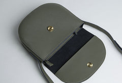 Cute Leather Women Round Crossbody Bag Shoulder Bag Purse for Women