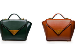 Genuine Leather crossbodybag handbag shoulder bag for women leather bag - EverHandmade