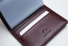 Genuine Leather Cute billfold Slim Multi Wallet Card Holder Wallet Purse For Women Girl