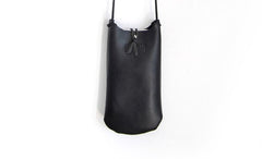 Cute LEATHER WOMEN Cell Phone Mini SHOULDER BAG Small Crossbody Purse FOR WOMEN