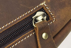 Cool Mens Leather Chest Bags Sling Bag Sling pack Shoulder sling bag For Men