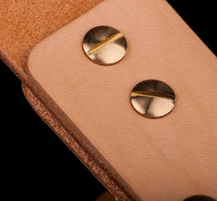Handmade  Leather Mens Belts Custom Cool Leather Men Black Belts for Men