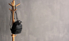 Cute LEATHER WOMENs Small Backpack Stylish SHOULDER BAG Purses FOR WOMEN