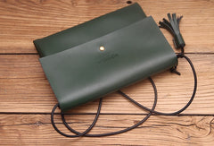 Cute LEATHER White WOMEN SHOULDER BAG Stylish Green Crossbody Purse FOR WOMEN