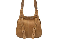 Vintage Unique Cool Leather Small Messenger Bag for men Shoulder Bag for men