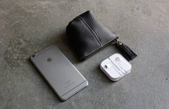Mini LEATHER Womens Small Wallet Change Wallet Makeup Pouches FOR Women