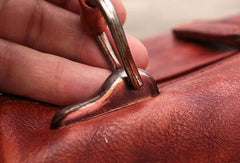 Handmade Leather womens handbag purse shoulder bag for women leather shopper bag - EverHandmade