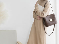 Leather Stylish Womens Shoulder Bag Shoulder Work Purse for Women