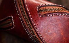 Handmade Leather Tooled Mens Cool Car Key Wallet Coin Wallet Pouch Car KeyChain for Men