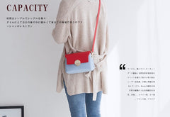 Stylish Leather Womens Cute Mini Shoulder Bag Crossbody Purse for Women