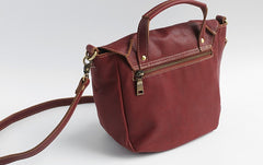 Vintage LEATHER WOMEN Satchel Crossbody Purses School SHOULDER BAG FOR WOMEN