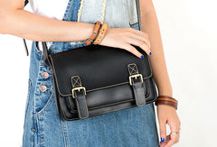 Handmade satchel purse leather crossbody bag purse shoulder bag for women - EverHandmade