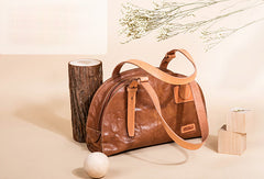 Handmade Genuine Leather Handbag Shopper Bag Purse Shoulder Bag Purse For Women - EverHandmade