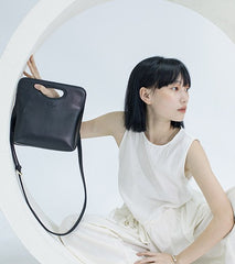 Cute Green Black Leather Womens Mini Crossbody Purse Shoulder Bag for Women