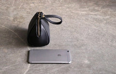 Mini LEATHER Womens Wristlet Wallet Change Wallet Makeup Pouch FOR Women