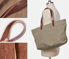 Mens Canvas Cool Tote Bag Canvas Handbag Canvas Tote for Men Women