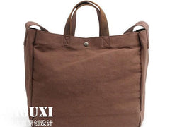 Mens Waxed Canvas Shopper Bag Canvas Tote Bag Canvas Shoulder Bag for Men