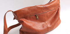 Vintage WOMENs LEATHER Large Messenger Bag Shoulder Bag Purse FOR WOMEN