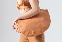 Handmade Genuine Cute Fashion Leather Handbag Bag Shoulder Bag Purse For Women - EverHandmade