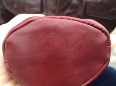 Handmade Leather Mens Women Key Cool Change Wallet Coin Pouch for Men