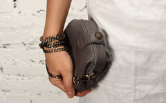 Vintage LEATHER WOMEN Mini Doctor Purse Chain SHOULDER BAG Purses FOR WOMEN