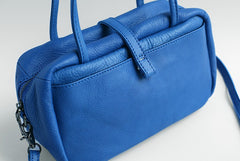 Handmade WOMENs LEATHER Box Handbag Shoulder Bag Handbag Purse FOR WOMEN