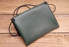 Cute LEATHER White WOMEN SHOULDER BAG Stylish Green Crossbody Purse FOR WOMEN