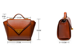 Genuine Leather crossbodybag handbag shoulder bag for women leather bag - EverHandmade