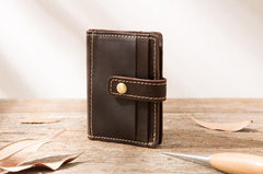 men's wallet for cards Leather Card Wallet Mens Small Card Wallet Card wallets for Men Credit Card Wallet for Men