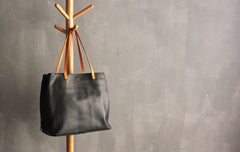 Fashion LEATHER Large Black WOMEN Tote Bags Tote Shoulder Purse FOR WOMEN