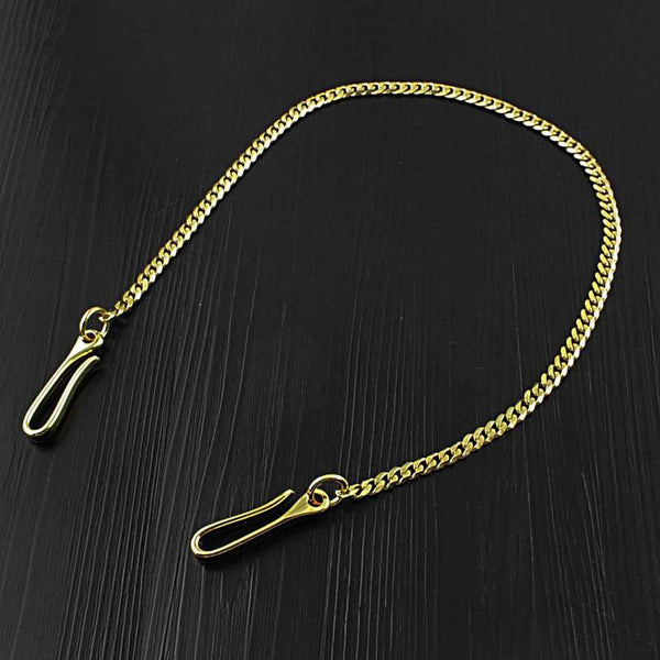20'' SOLID STAINLESS STEEL BIKER GOLD WALLET CHAIN LONG PANTS CHAIN jeans chain WG00282107