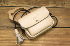 Cute LEATHER WOMEN Mini SHOULDER BAG Tassels Small Crossbody Purses FOR WOMEN