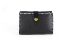 Leather Mens Small Card Wallets Front Pocket Wallet Cool Change Wallet for Men