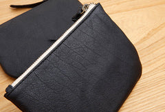 Genuine Leather billfold Long Wallet Zipper Slim Wallet Coin Change Card Wallet Purse For Women