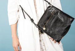 Handmade Leather Purse Messenger Bag Crossbody Bag Shoulder Bag Purse For Women - EverHandmade