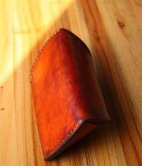 Handmade Mens Cool Leather Glasses Case Glasses Box Glasses Holder Eyeglass Case