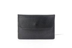 Leather Mens Card Wallet Front Pocket Wallet Small Slim Wallets Change Wallets for Men