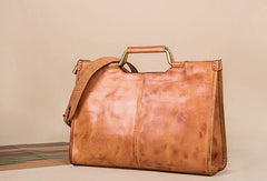 Handmade Genuine Leather Handbag Bag Shoulder Bag Shopper Bag Purse For Women - EverHandmade