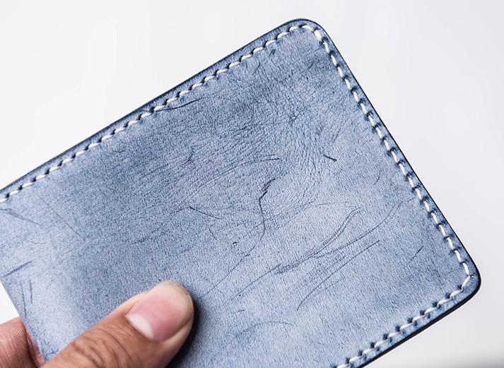 Vintage Bifold Leather Men Small Wallet billfold Wallet for Men