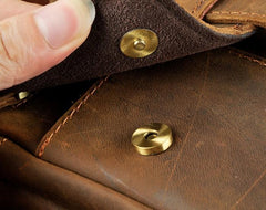 Cool Mens Leather Small Side Bag Belt Pouch Holster Belt Case Waist Pouch for Men
