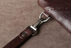 Leather Mens Clutch Cool Wallet Zipper Clutch Wristlet Wallet for Men