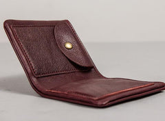 Cool Leather Men Small Wallet Bifold billfold Wallet for Men