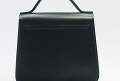 Handmade Leather Handbag Round Bag Purse Crossbody Shoulder Bag for Girl Women Lady - EverHandmade