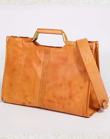 Genuine Leather Handmade Handbag Bag Shoulder Bag Purse For Women - EverHandmade