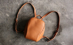 Vintage LEATHER WOMEN Backpack Purses Cute School Backpacks FOR WOMEN