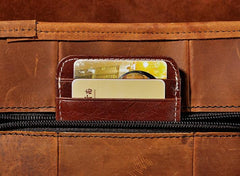 Cool Biker Mens Leather Drop Leg Bag Belt Pouch Waist Bag Side Bag Shoulder Bag for Men
